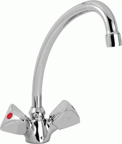 Смеситель для кухни Mofem Metal Plus 105 M PL Cer 200 артикул 140-2061-06