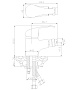 смеситель для биде ROSSINKA Y35-51 - №1