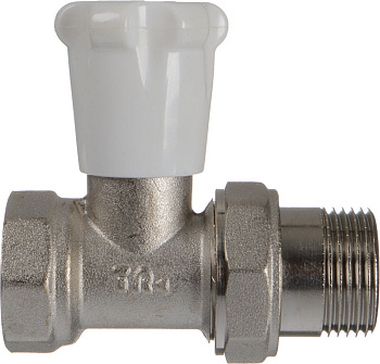 кран для радиатора прямой 3/4" с ручной регулировкой TeRma (33952)