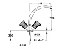 Смеситель для кухни MOFEM Metal 112 KR артикул 140-2013-00 - №1