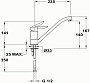Смеситель для кухни Mofem Samba 302 SAMBA артикул 652-0074-10 - №6