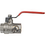 кран шаровой TeRma RED 1/2" в/в ручка с дренажем и воздухоотводчиком 31019 - №1