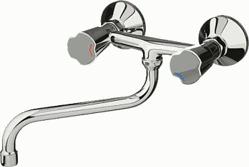 смеситель для кухни Mofem Solar Nova 301 NOVA настенный, артикул 142-0046-01