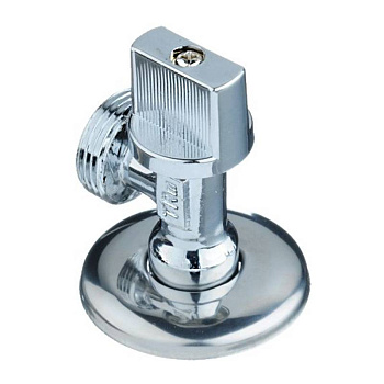 кран шаровой угловой TRm 1/2"*3/4" с отражателем 33722 (тип L86)