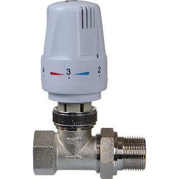 клапан прямой с термостатической головкой 3/4" TeRma (33967) - №1