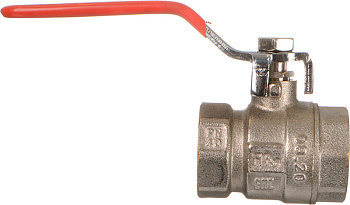 кран шаровой TeRma RED 1" в/в ручка 31031