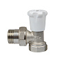 кран для радиатора угловой 3/4" с ручной регулировкой TeRma (33954)