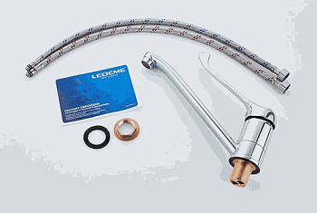 смеситель для мойки LEDEME L4979 хирургический - №1