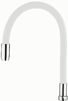 излив LEDEME гибкий , белый  G3/4,  L7503-3