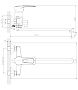 смеситель для ванны ROSSINKA T40-32 - №2