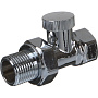 кран запорный для радиатора прямой 1/2" хром TeRma (33662) блистер - №3