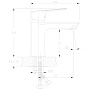 смеситель для умывальника ROSSINKA RS27-11 - №1