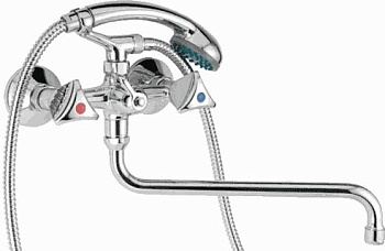 Смеситель для ванны Mofem Metal Plus 604 M PL Cer артикул 145-0009-30