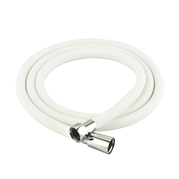 шланг д/душа MELODIA WONDER SILICONE ANTI-TWIST 1/2"*1/2" конус нерж.d15,L175см белый MKP34445BLwt