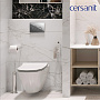 комплект CITY SMART CO DPL EO slim Cersanit инсталляции LINK PRO кнопка TWINS пластик хром глянц. - №1
