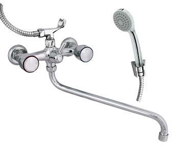 смеситель для ванны ЦС-СМ 600/2-4К М_Глобо - №2