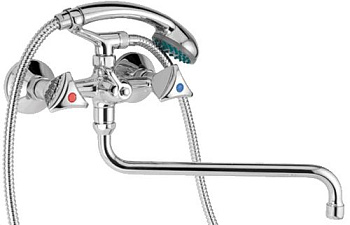 Смеситель для ванны Mofem Metal Plus 604 M PL Cer артикул 145-0009-30 - №5