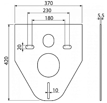 плита звукоизоляционная M91 Alcadrain - №1