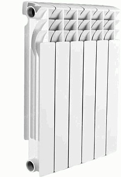 радиатор алюминиевый 350/80 Delta Plus  6 секц. Ogint