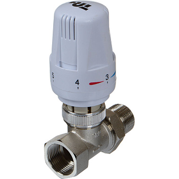 клапан прямой с термостатической головкой 3/4" TeRma (33967) - №2