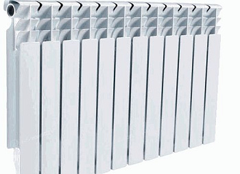 радиатор алюминиевый 350/80 Delta Plus 12 секц. Ogint