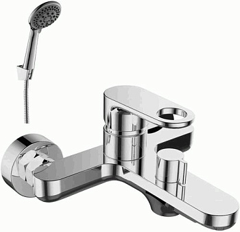 смеситель для ванны ROSSINKA RS33-31 короткий излив