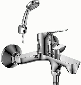 смеситель для ванны ROSSINKA RS29-31 короткий излив