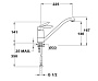 Смеситель для кухни Mofem Samba 302 SAMBA артикул 652-0074-10 - №4