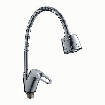 смеситель для кухни LEDEMЕ L4313 гибкий излив