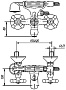 смеситель для ванны Mofem Treff 202 TREFF артикул 141-0013-07 - №3