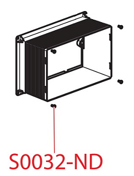 крепеж коробки для инсталляции Basicmodul A112 Alcadrain S0032-ND